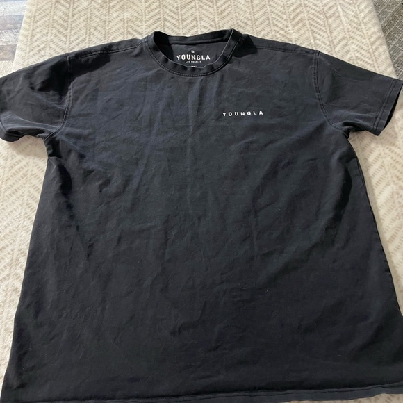 YoungLA 482-Hall Of Fame T-Shirt Black Size Small - Picture 1 of 7